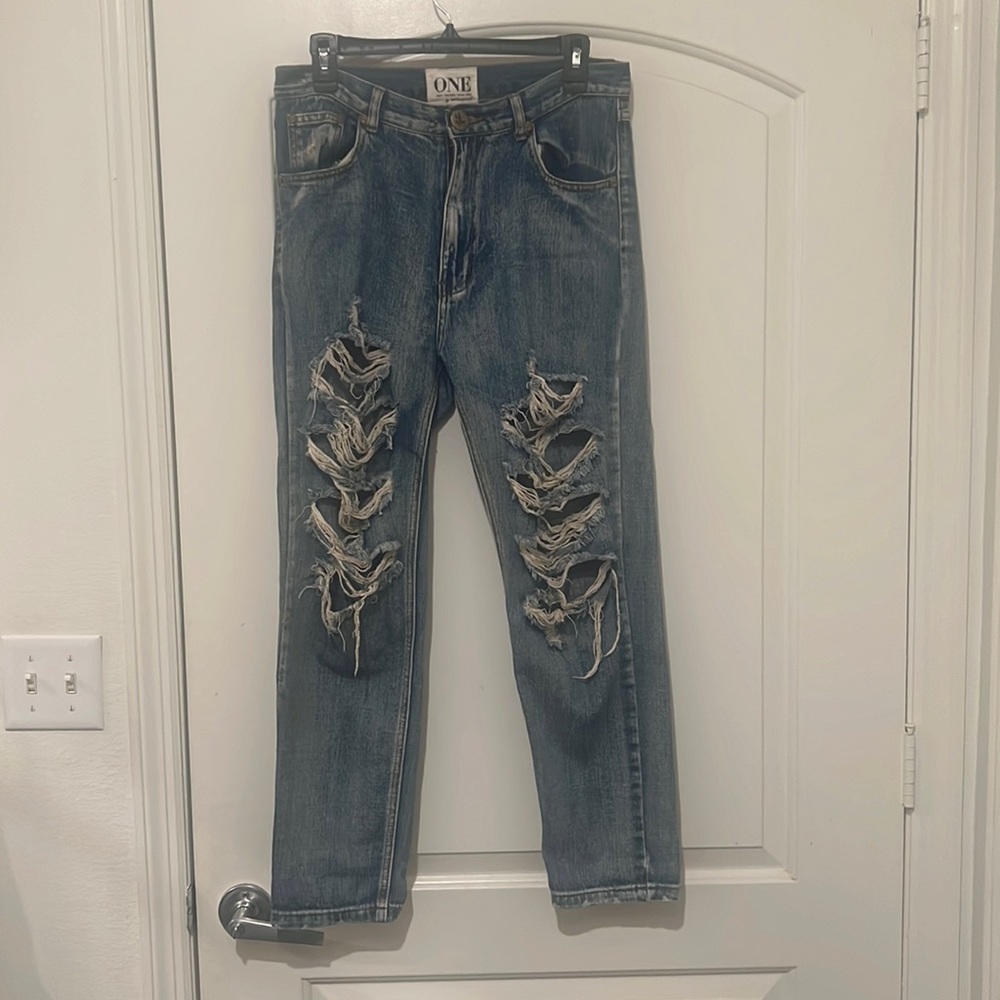 Size 26 One Teaspoon Boyfriend / Baggy jeans